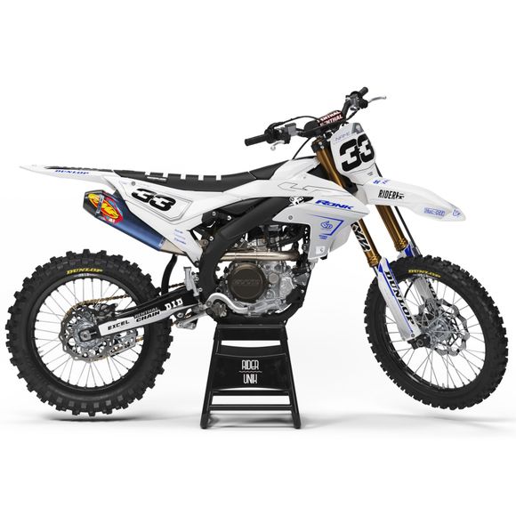 RiderUnik TALK WHITE graphic kit - WhiteRef: Ru3134 / Ya-Talkwh-20