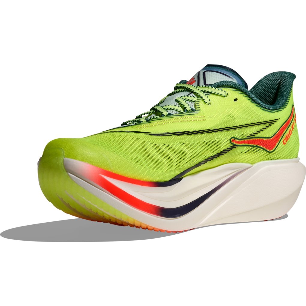 Hoka Cielo X 1 3.0 Running Shoes Unisex - neon yuzu / thyme