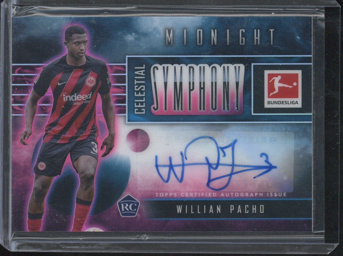 2024 Topps Midnight William Pacho RC Autograph