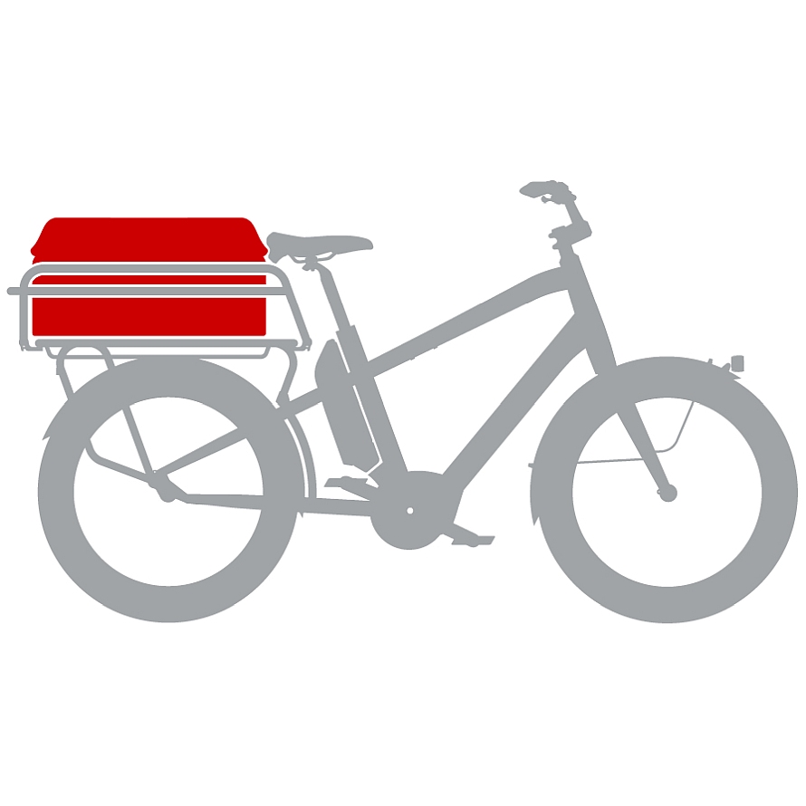 Benno Bikes XXL Trunk Bag - black