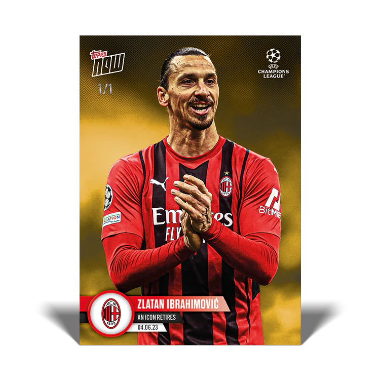 Topps UK - An icon retires - UCL TOPPS NOW® Card #125