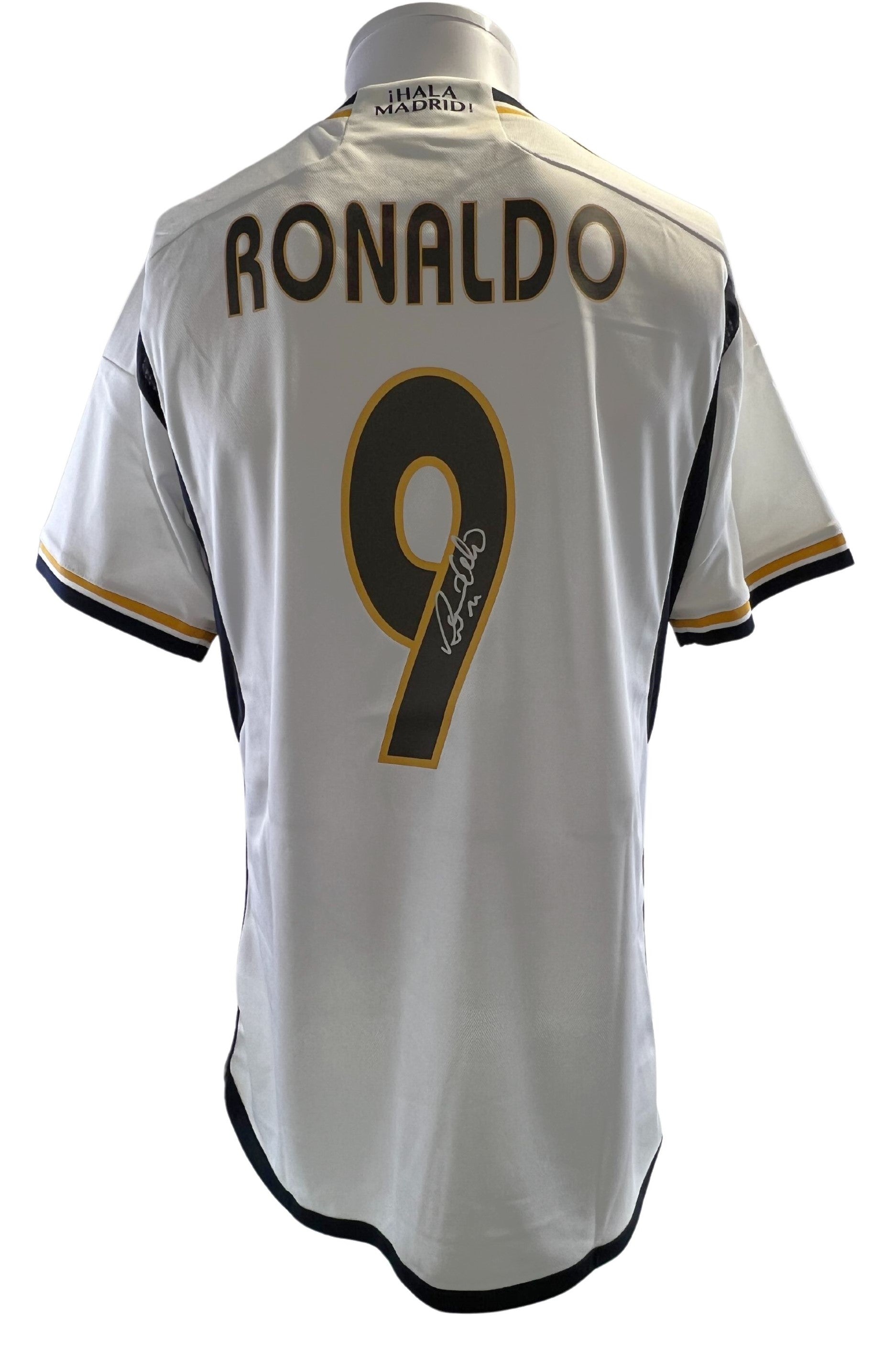 Ronaldo Nazário #9 Signed Adidas Real Madrid 2023/24 Home Jersey