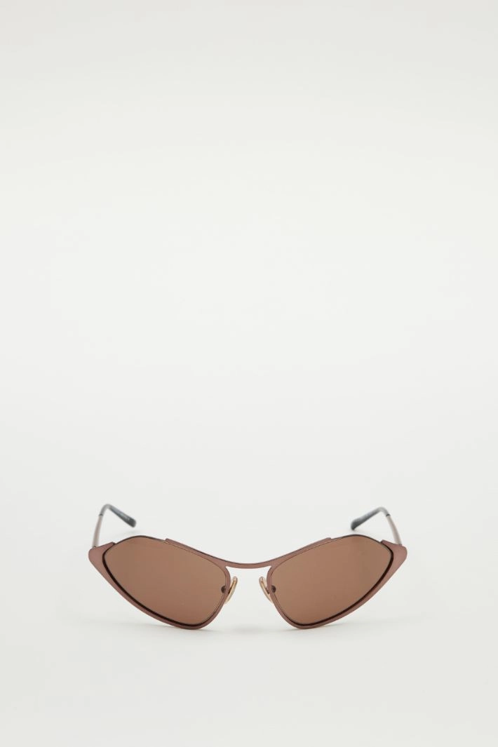 Cat-eye sunglasses - BROWN
