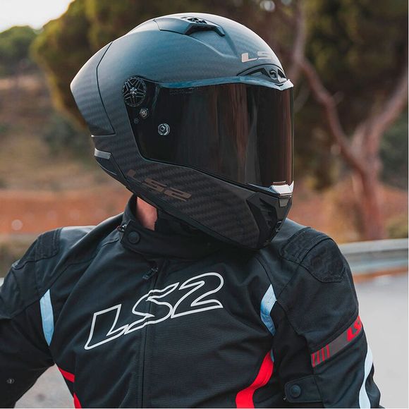 Casque intégral LS2 FF805 THUNDER CARBON - GP AERO - NoirRef : LS0779