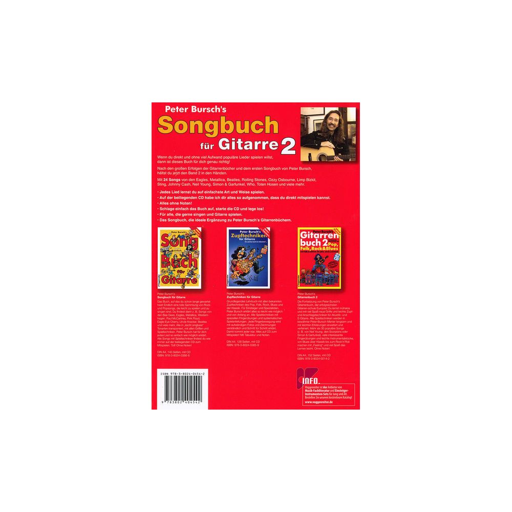Voggenreiter Bursch's Songbuch Gitarre 2 – Thomann Ireland