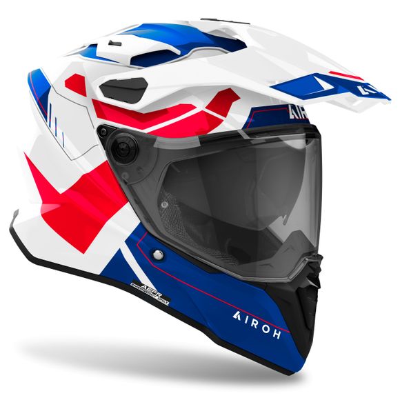 Casque intégral Airoh COMMANDER 2 - REVEAL - Bleu / RougeRef : AR1411
