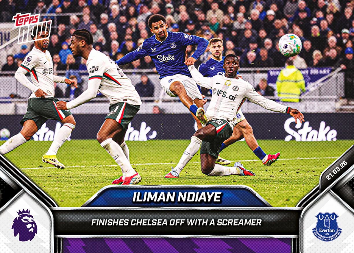 Iliman Ndiaye - 2025-26 Premier League Topps NOW® - Card 161