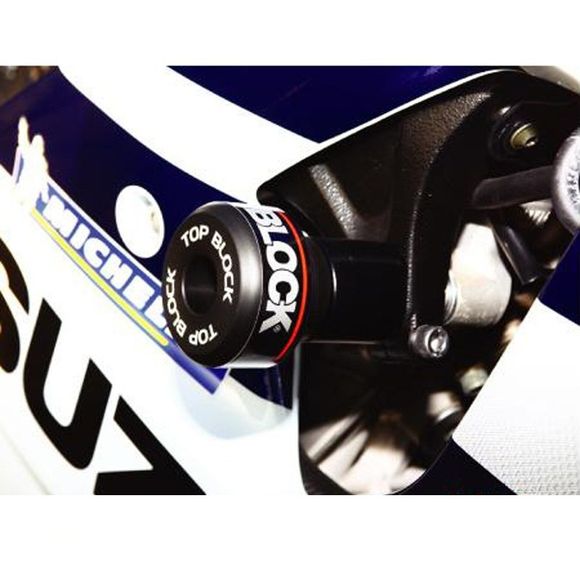 Top Block Frame Sliders Kit - BlackSUZUKI 1000 GSX-R 1000 - 2001 - 2002Ref: TB0056
