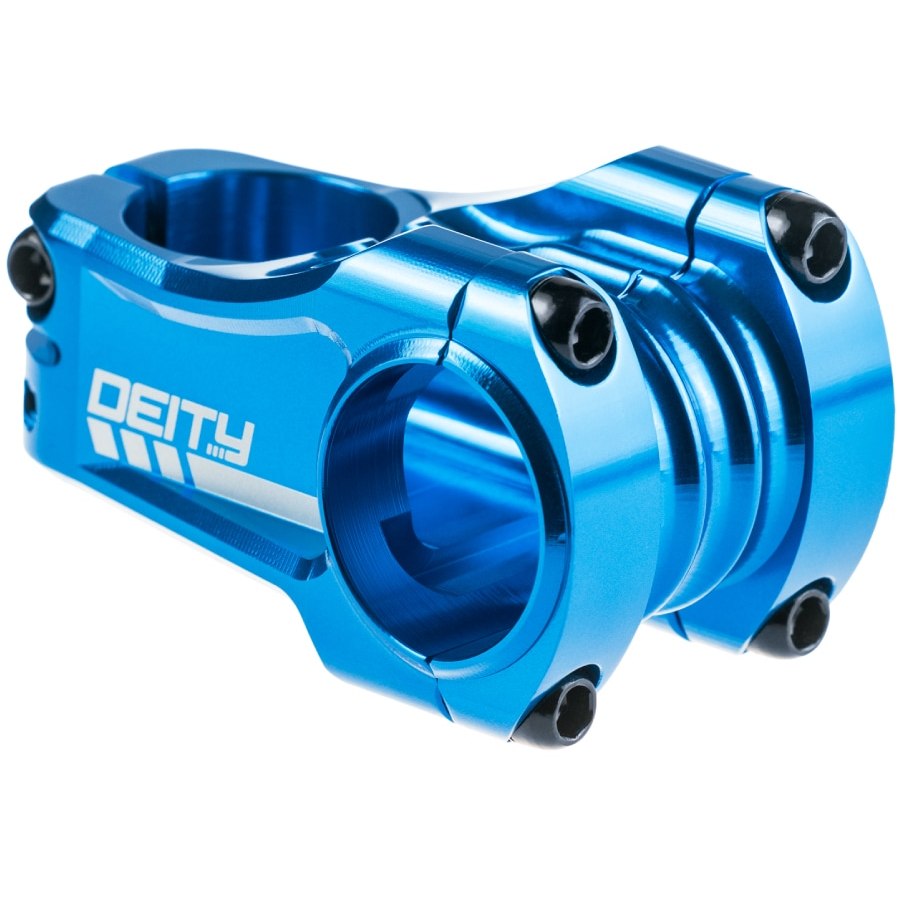 Deity Components Copperhead Stem - 31.8mm - blue