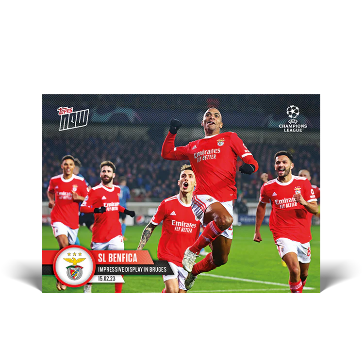 Topps UK - Impressive display in Bruges - UCL TOPPS NOW® Card #80