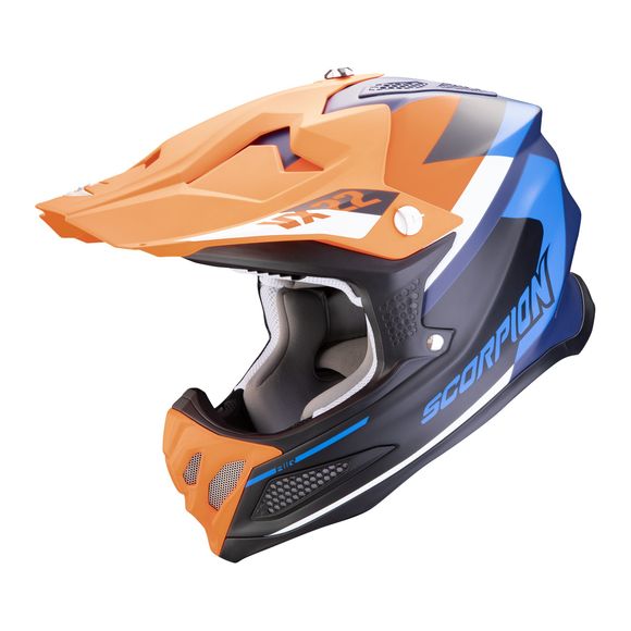 Casque cross Scorpion Exo VX-22 AIR - BETA 2026 - Bleu / OrangeRef : SC1020-C42135