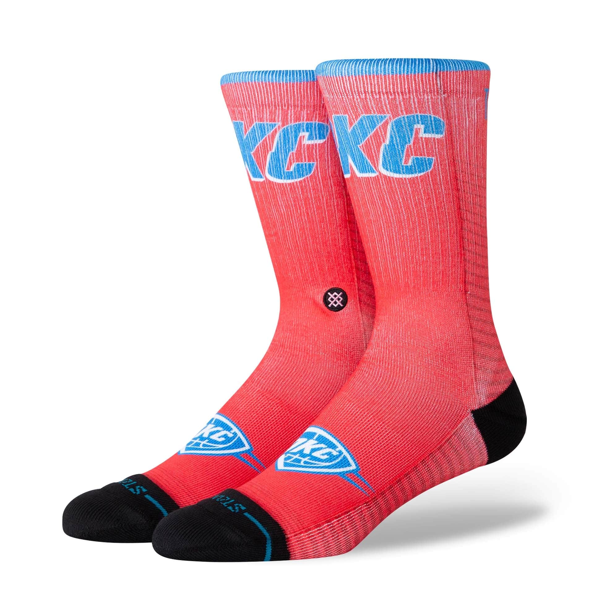 Oklahoma City Thunder 2025-26 NBA Statement Edition Crew Socks