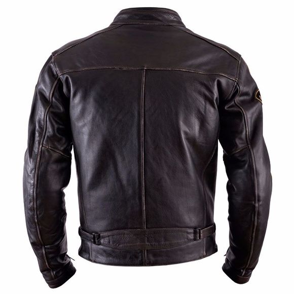 Helstons ACE Motorcycle Jacket - LEATHER OLDIES - BrownRef: HS0217