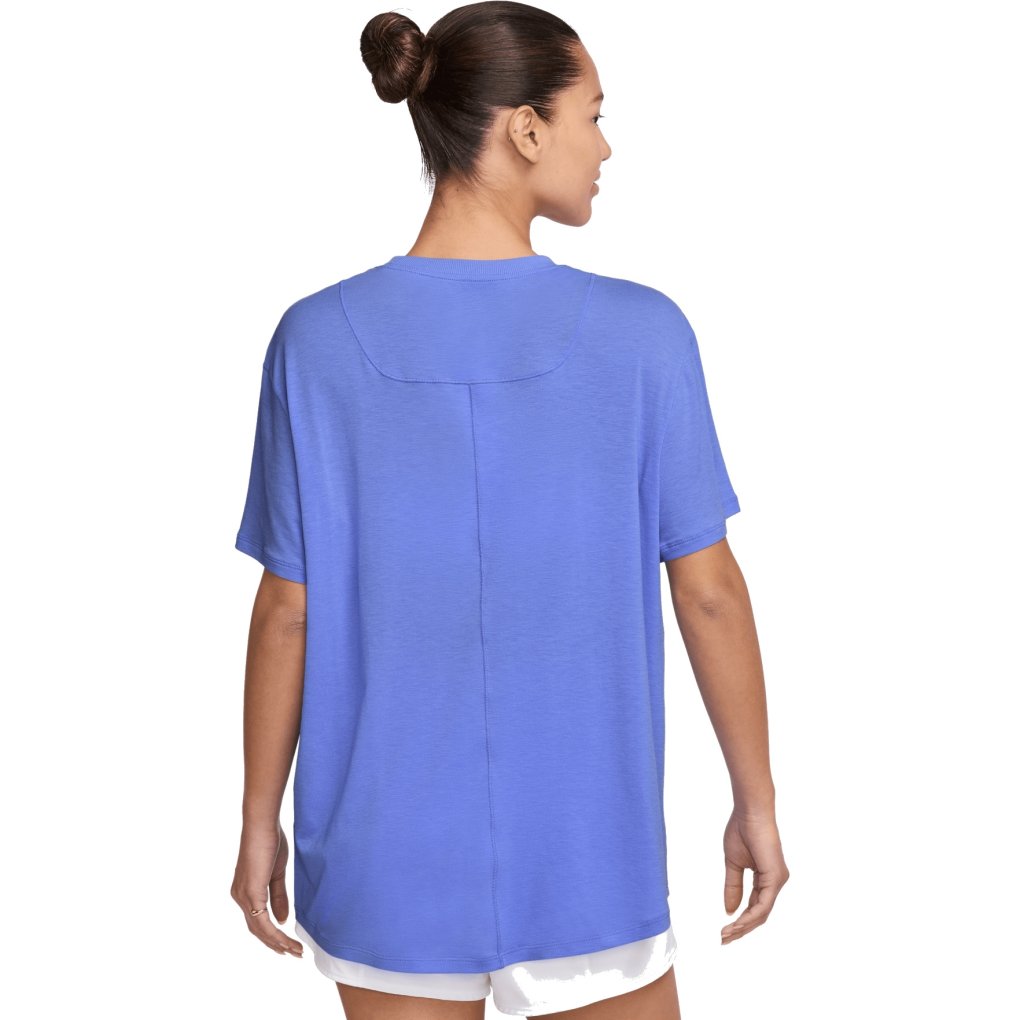 Nike One Relaxed Dri-FIT Short Sleeve Top Women - sapphire/white FN2814-570