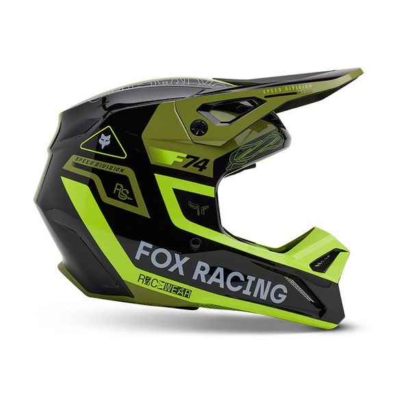 Cross Fox V1 Race Spec 2025 - Green helmetRef: FX5151
