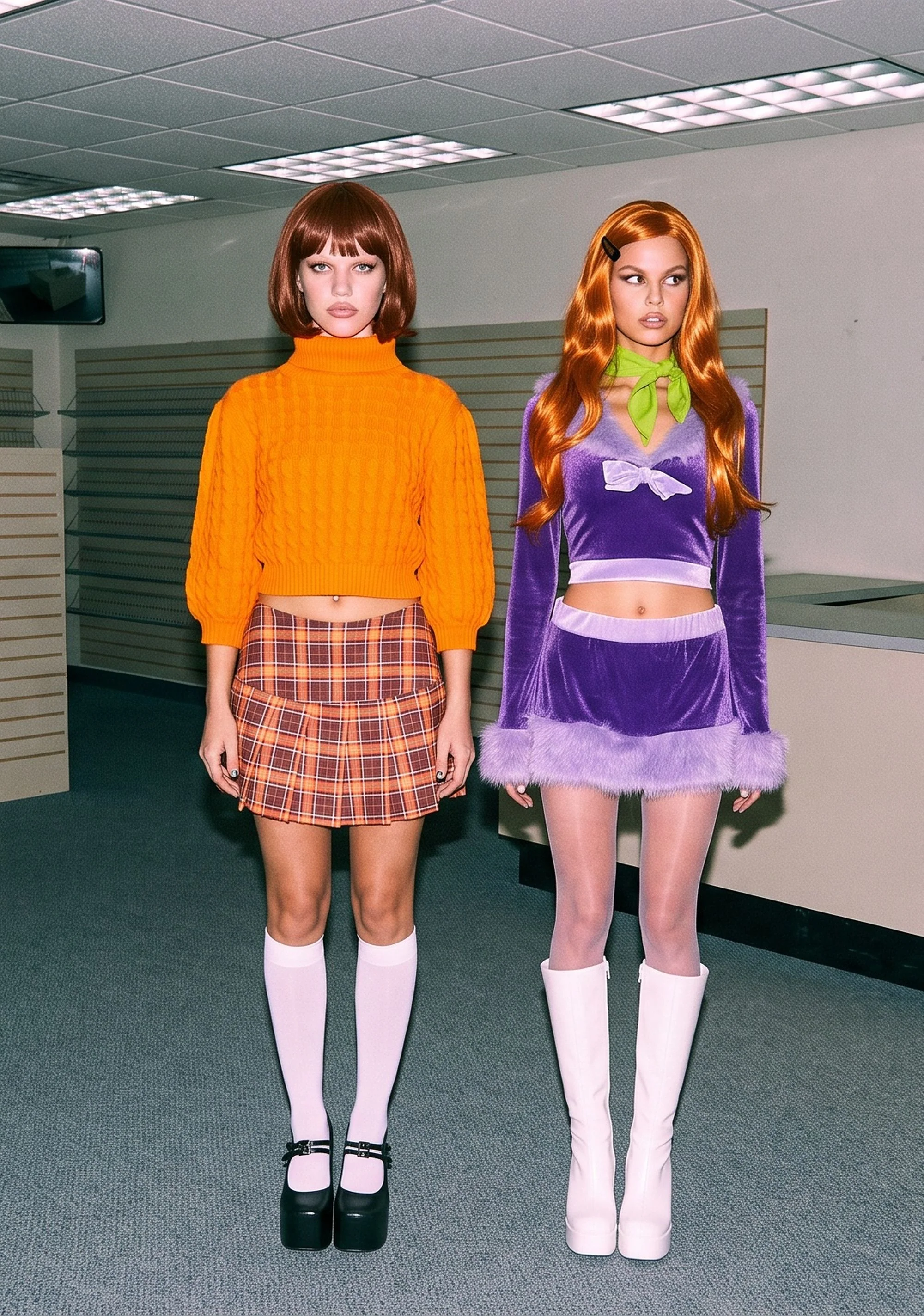 Mystery Crew Cutie Costume and Wig Set