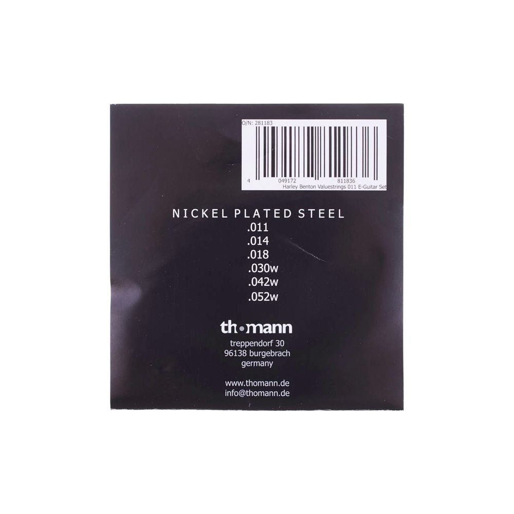 Harley Benton Valuestrings EL 11