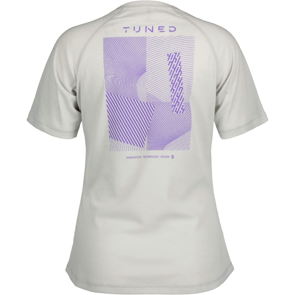 SCOTT Trail Casual Tuned Short Sleeve Tee Women - fog grey