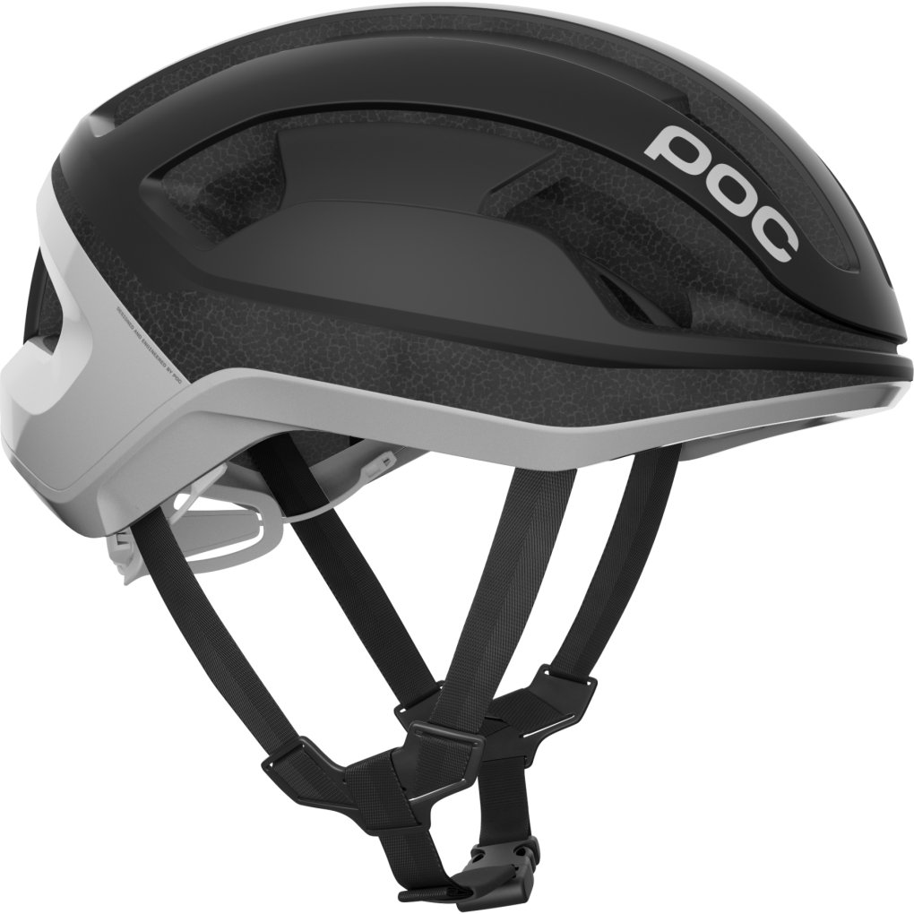 POC Omne Lite Helmet - 8420 Uranium Black Matt/Hydrogen White