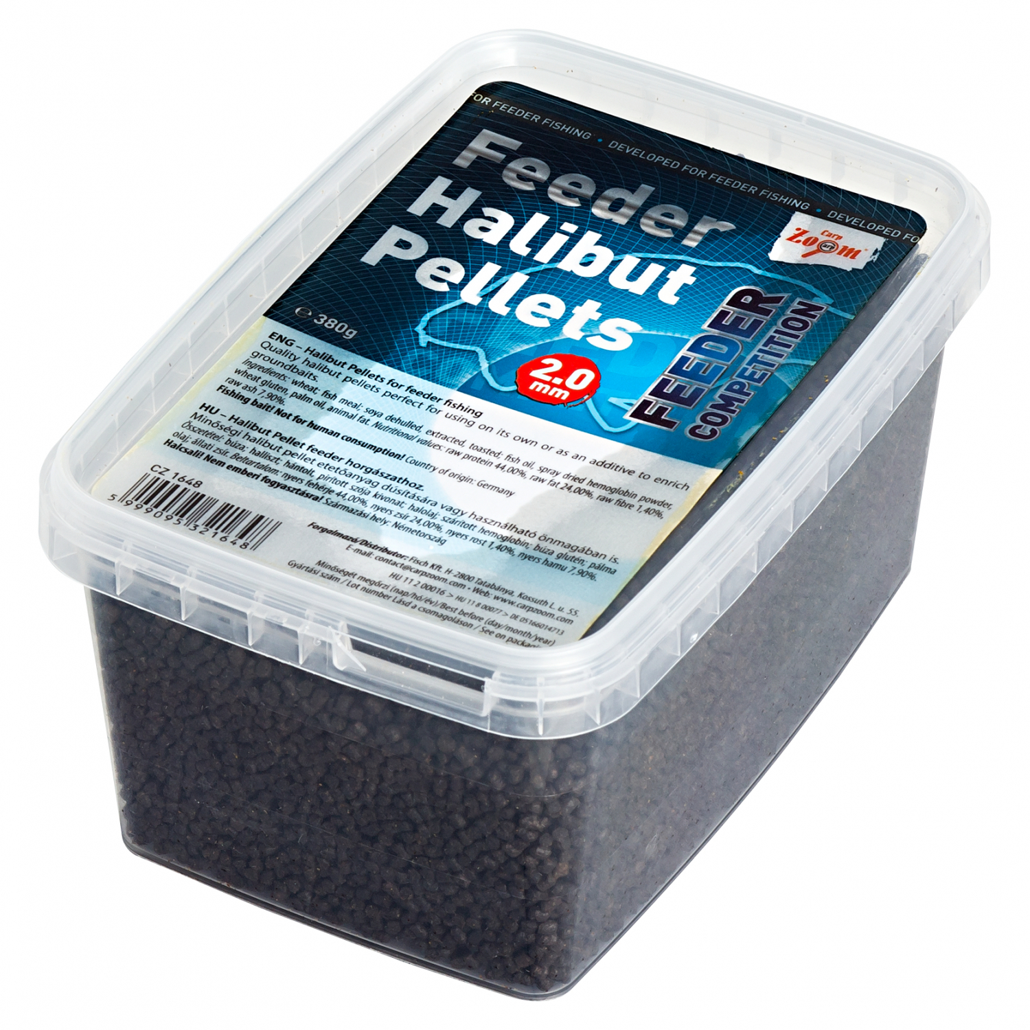 Carp Zoom Pellets Halibut Feeder Competition