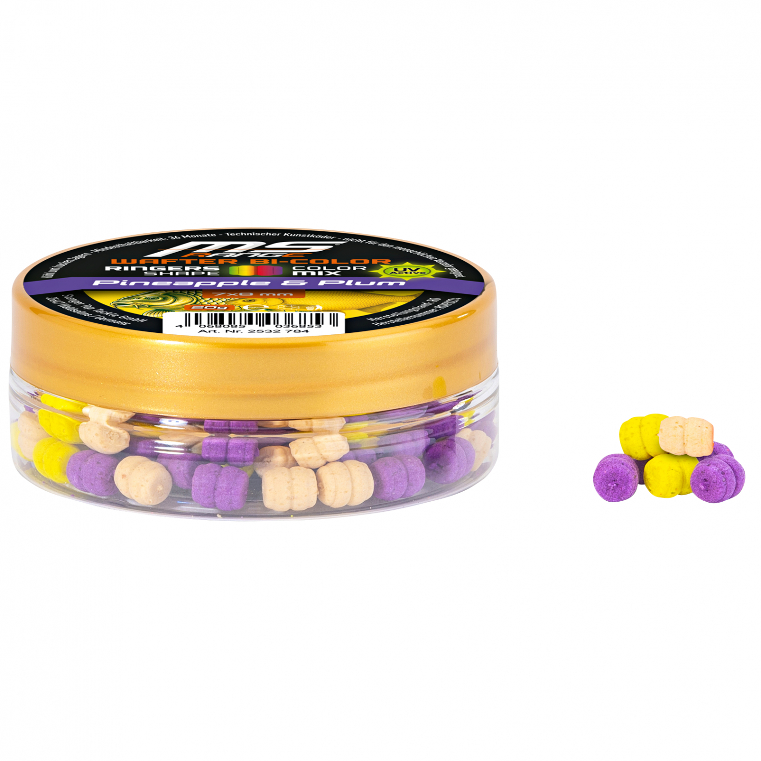 MS Range Rings Shape Wafter Mix (Pineapple & Plum)