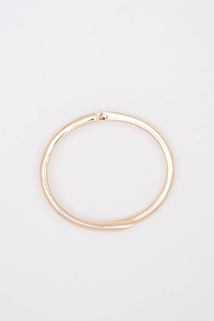 Rigid metal bracelet - GOLD