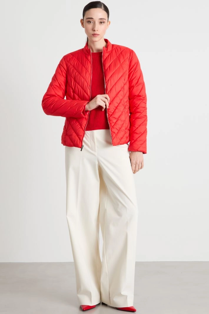 Reversible padded jacket - RED