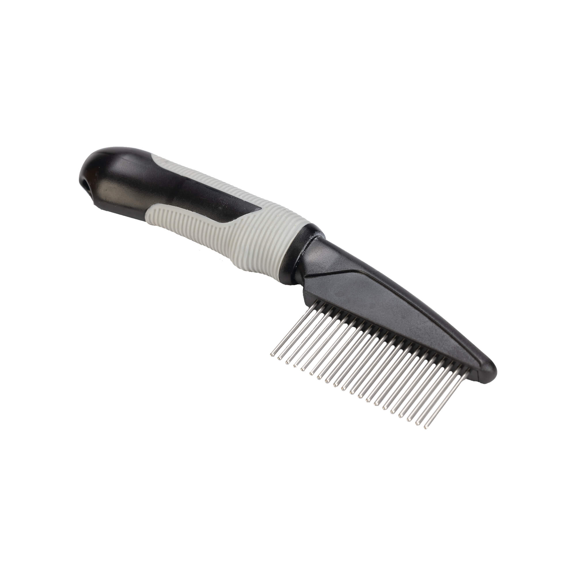 Beeztees Grooming Comb - Medium - Black/Grey - 21cm