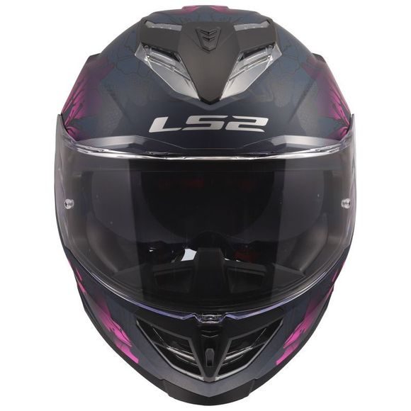 LS2 FF818 - STORM III - BURST - Black / Pink Full-Face HelmetRef: LS1265