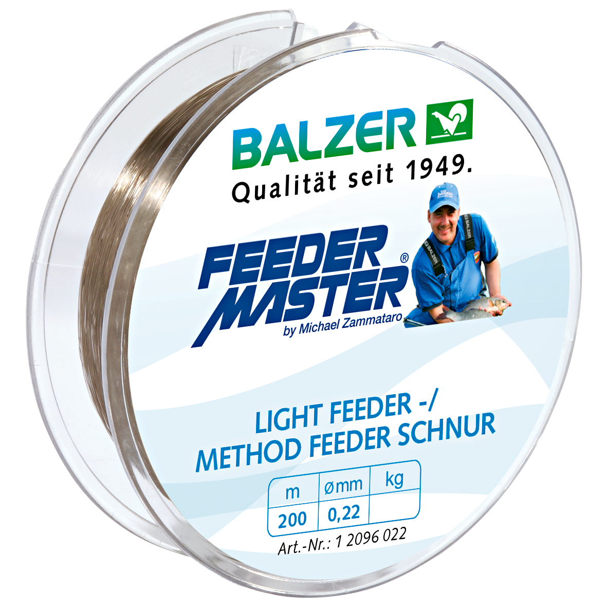 Balzer Fishing Line Lightfeeder-\/ Method Feeder (brown, 200 m)