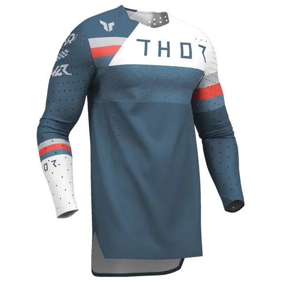 Thor Sport League cross jersey 2025 - Black / whiteRef: To3195