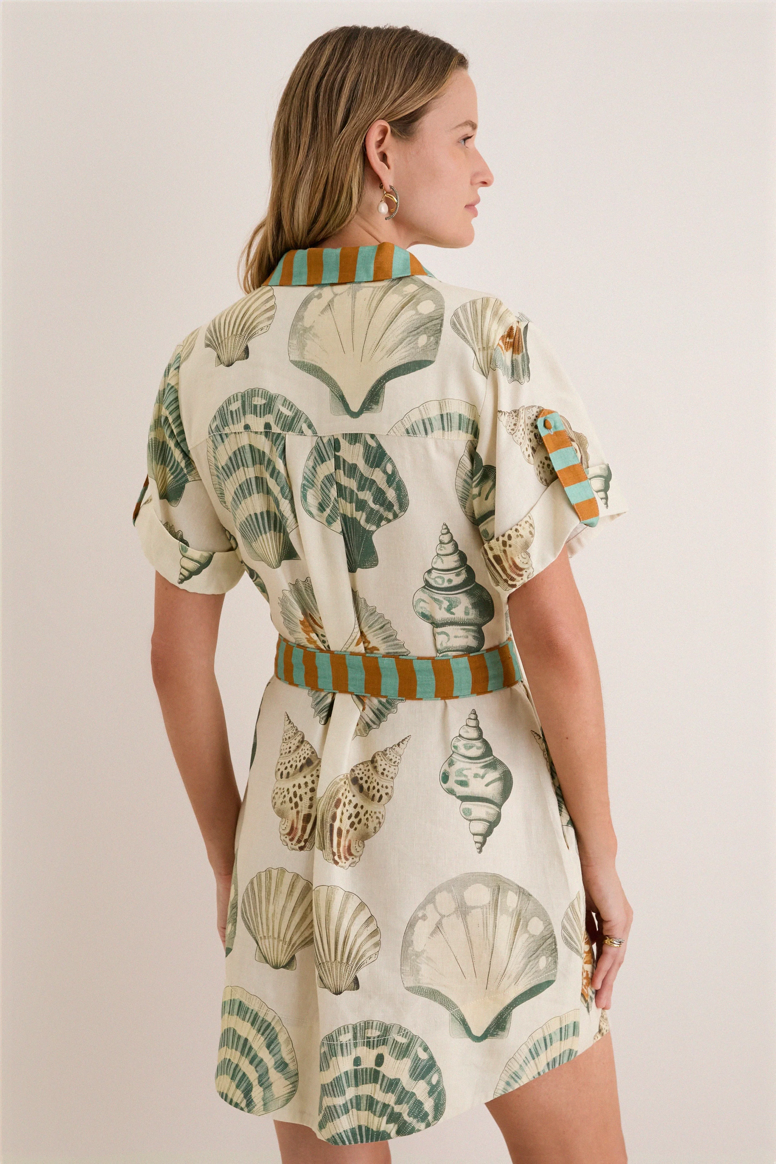 Somers Shell Cream Nicole Dress