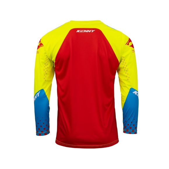 Kenny TRACK FOCUS CHILDREN'S cross jersey - Yellow / RedRef: Ke1741-C64886