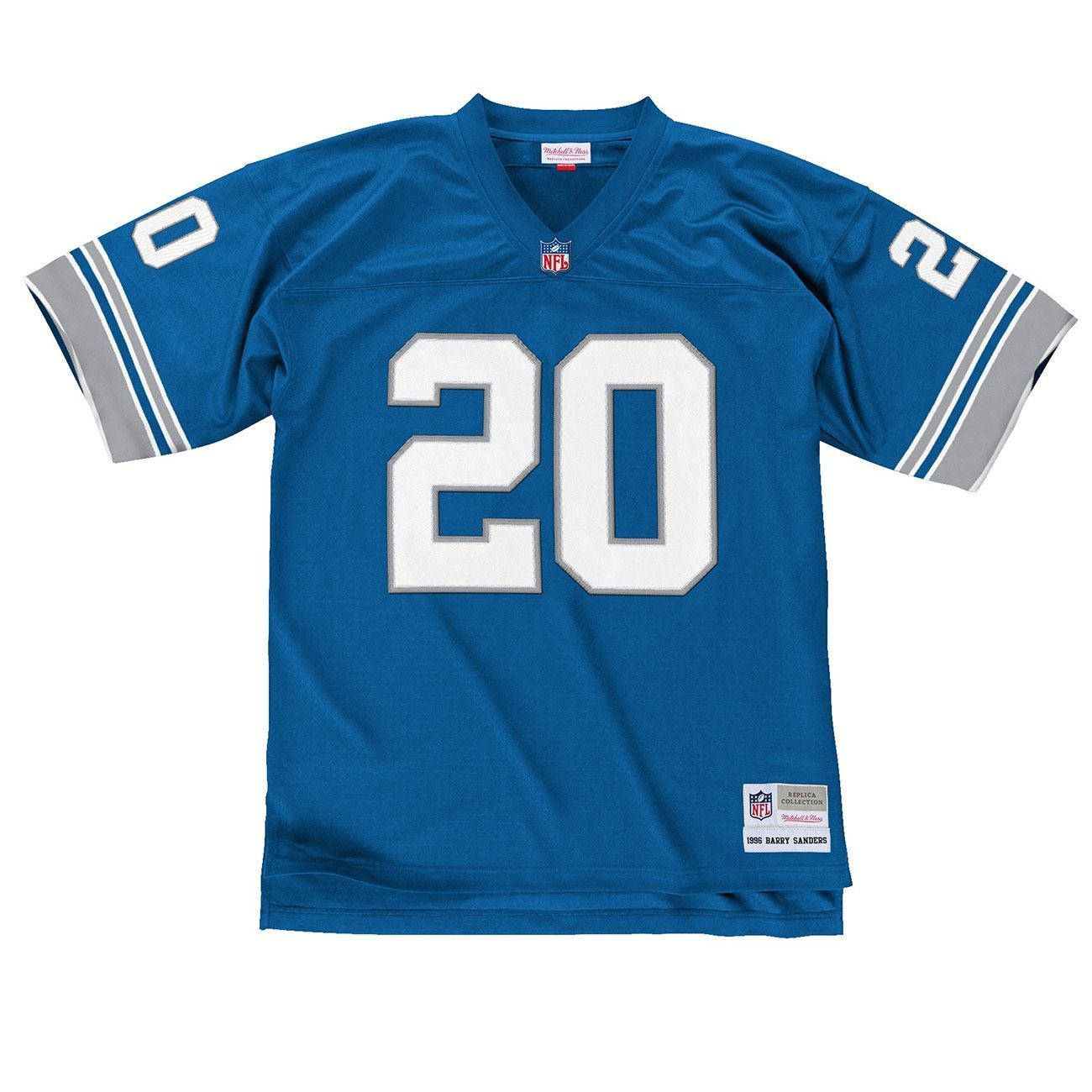 Barry Sanders #20 Detroit Lions Legacy Throwback NFL Jersey Blue