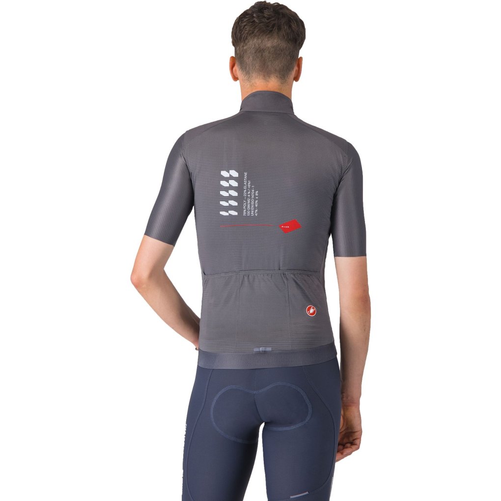 Castelli Espresso R-A/D Vest Men - smoky grey 021