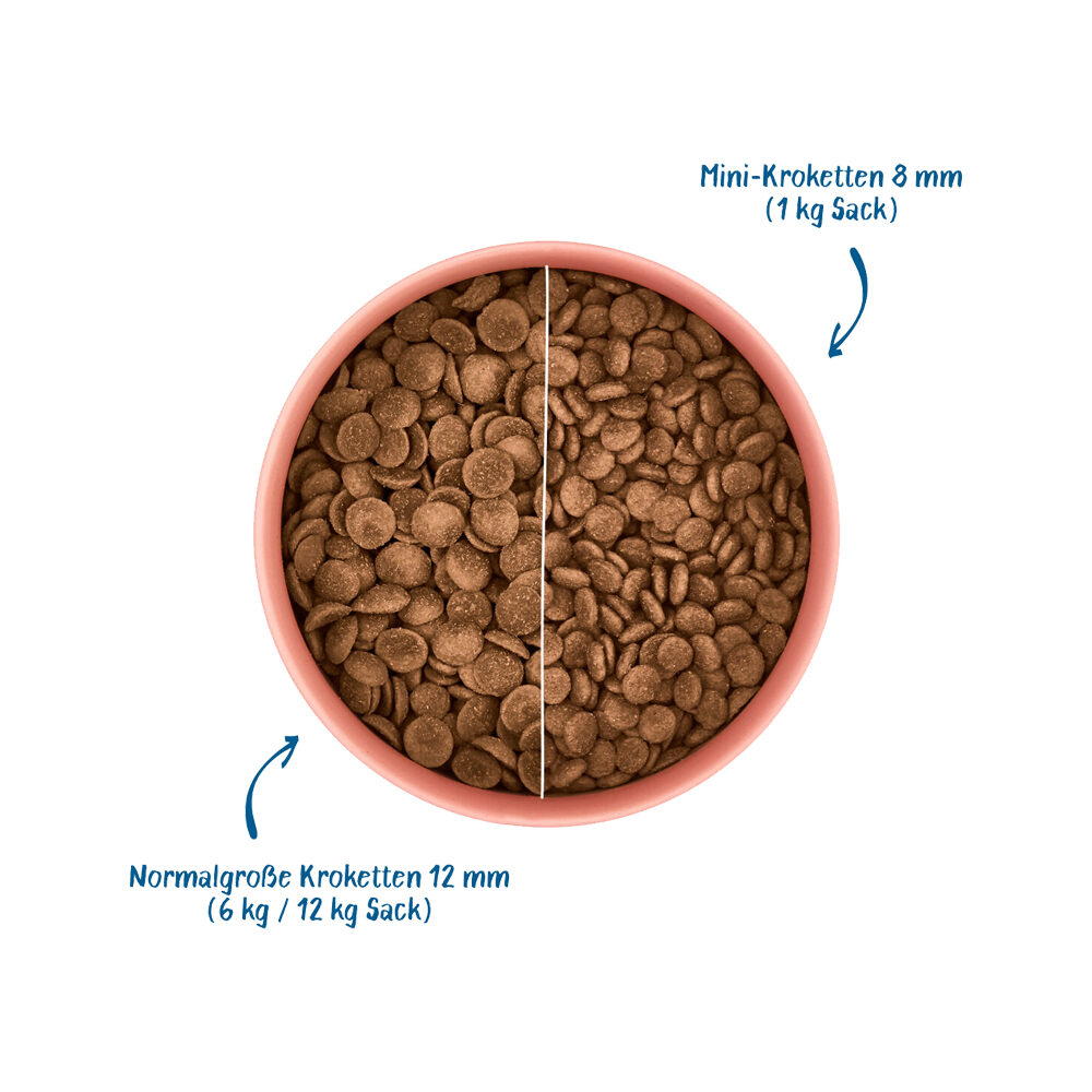 WOW! Mini Senior Dog Food - Duck with mint - 1 kg