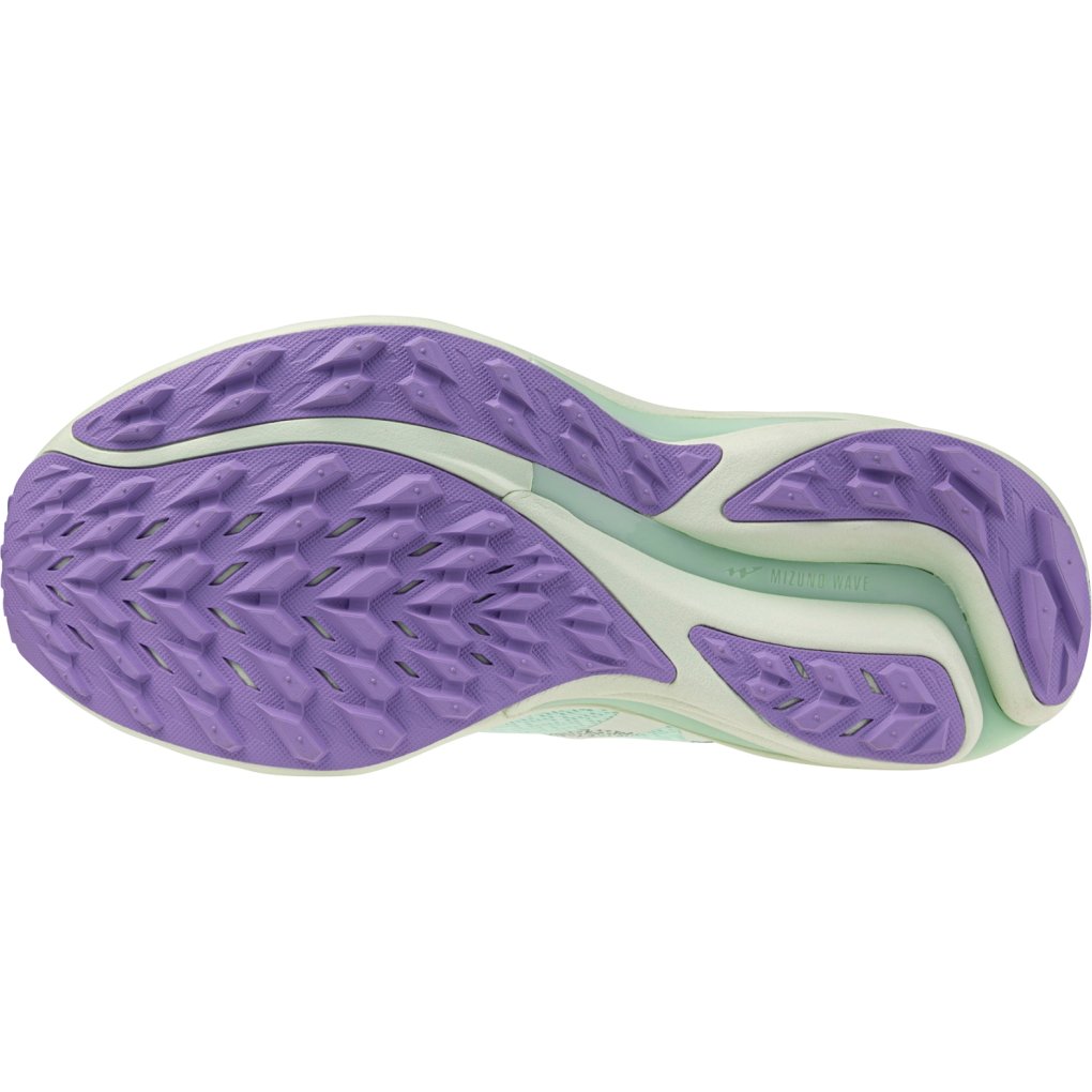 Mizuno Wave Rider TT 2 Running Shoes Women - Bay/Hint of Mint/Paisley Purple