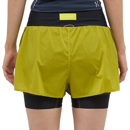 Haglöfs L.I.M Intense Trail 2-in-1 Shorts Women - aurora/teak brown 5QC