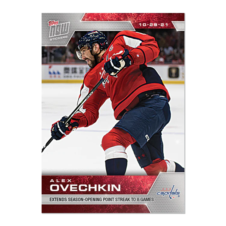 2021-22 NHL TOPPS NOW® 20-Sticker Pack - Stickers #57-76
