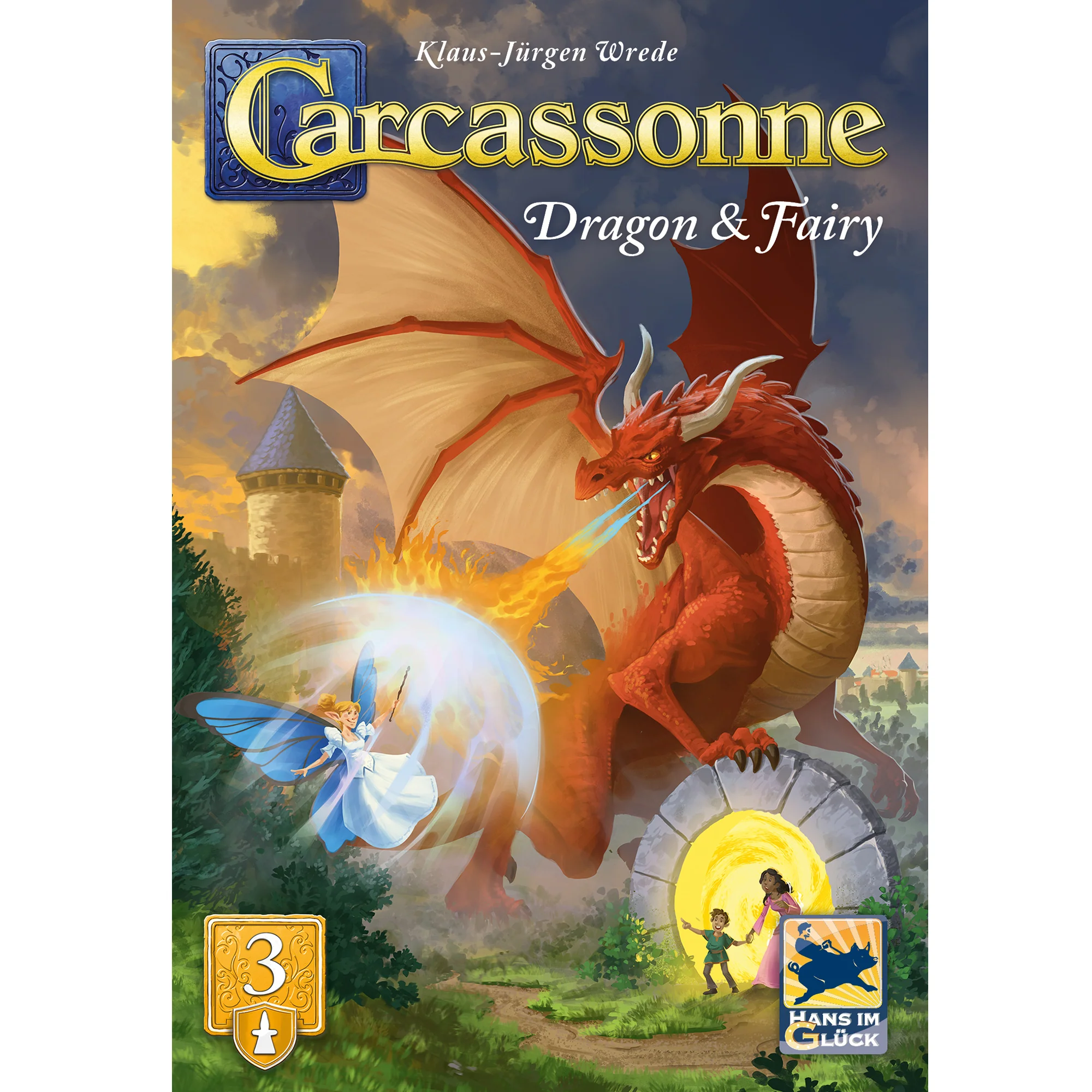 Carcassonne Exp 3: Dragon & Fairy