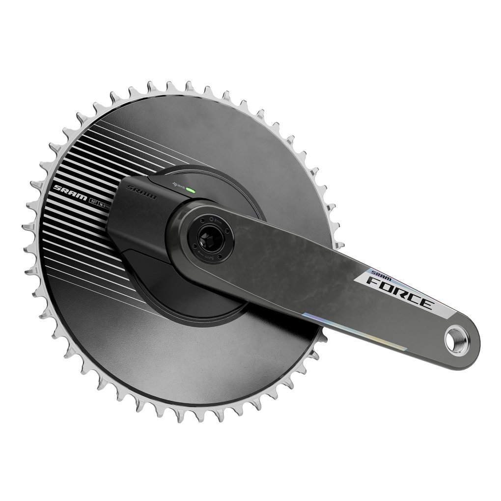 SRAM FORCE 1 AXS Aero Powermeter Crankset | DUB | 1x12-speed | E1 - 50 Teeth |
