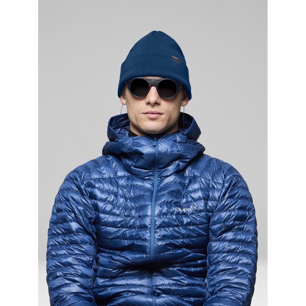 Norrona /29 mid merinoUll Beanie - Indigo Night