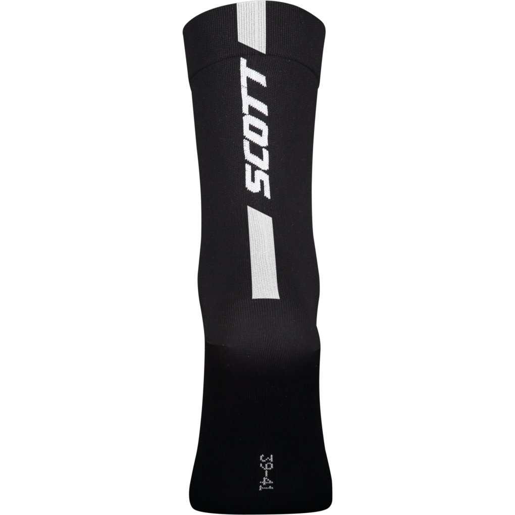 SCOTT Performance Corporate Crew Socks - black/white