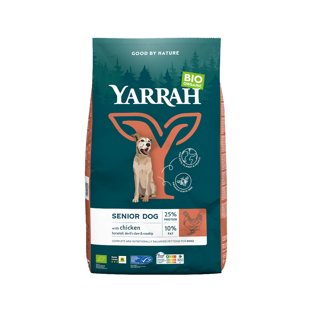 Yarrah Dry Food for Senior Dogs Bio - 2kg