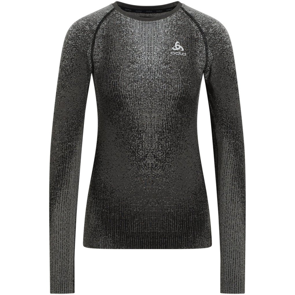 Odlo POW Blackcomb Crew Long-Sleeve Base Layer Top Women - black