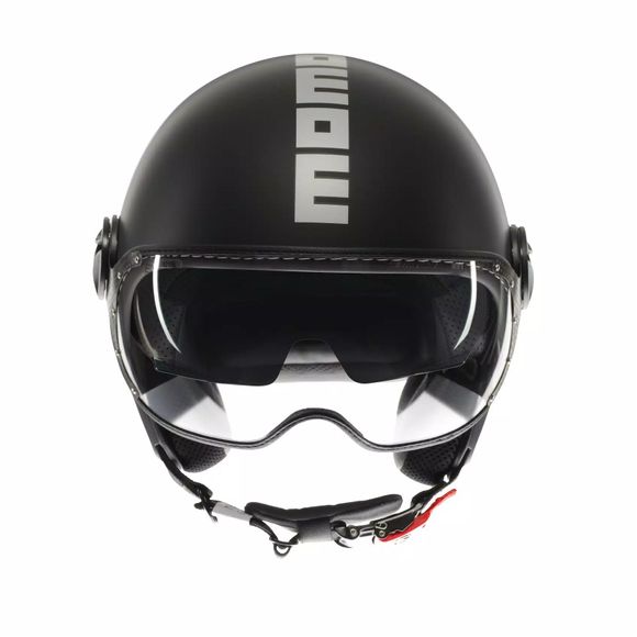 Momo Design FGTR EVO Jet Helmet - Black / GreyRef: MM0161