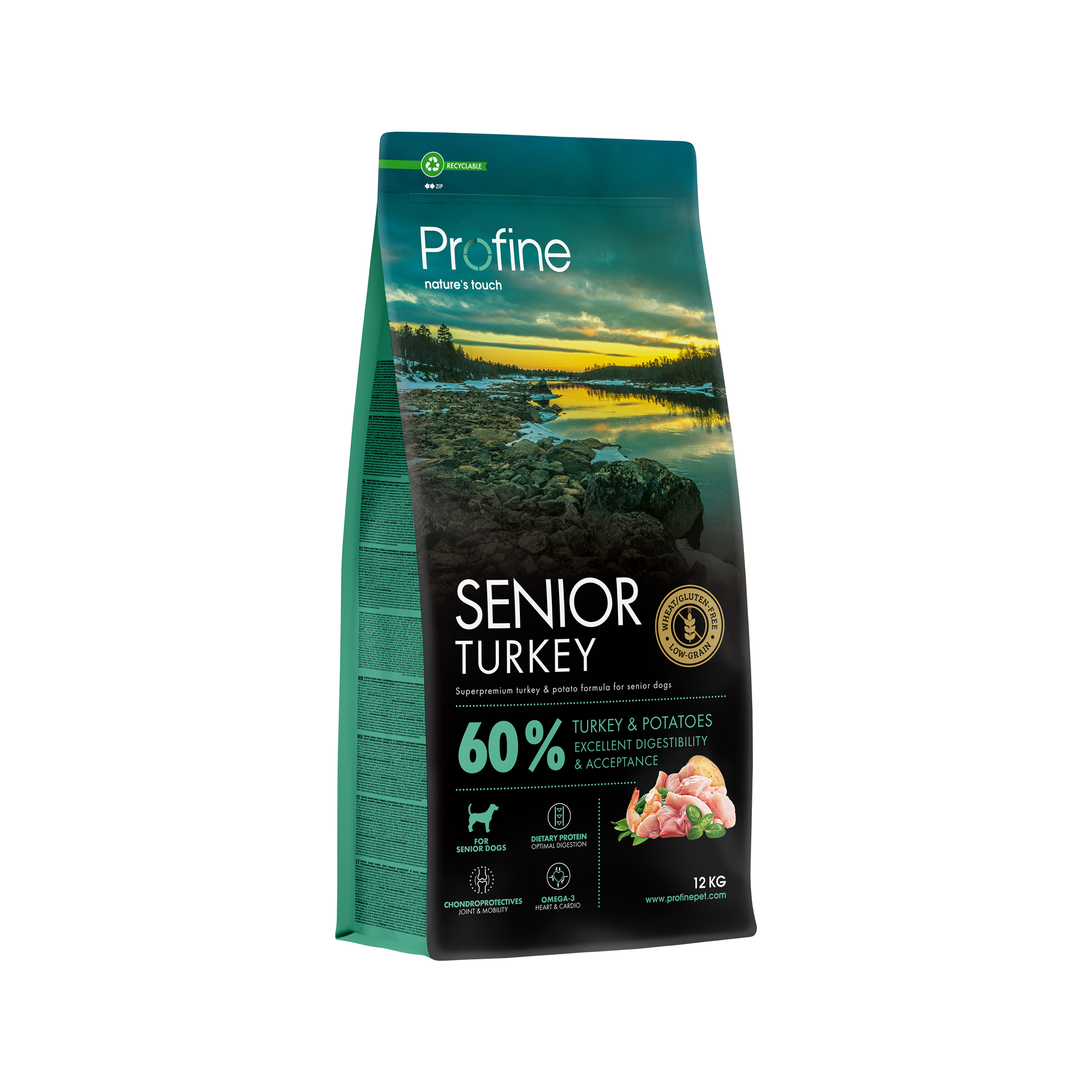 Profine Senior Dog Food - Turkey - 12 kg