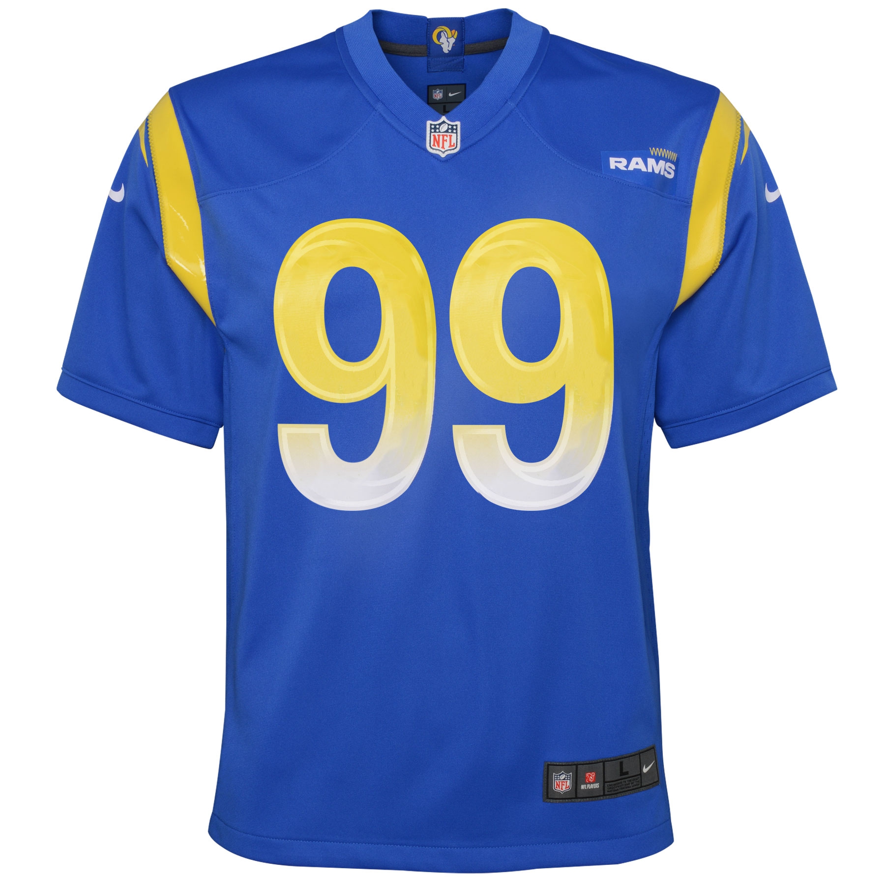 Aaron Donald #99 Los Angeles Rams Nike Game NFL Jersey Blue (YOUTH)