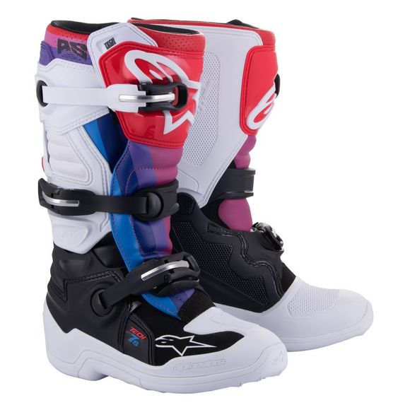 Alpinestars Tech 7S Child - White / Black cross BootsRef: AP12409