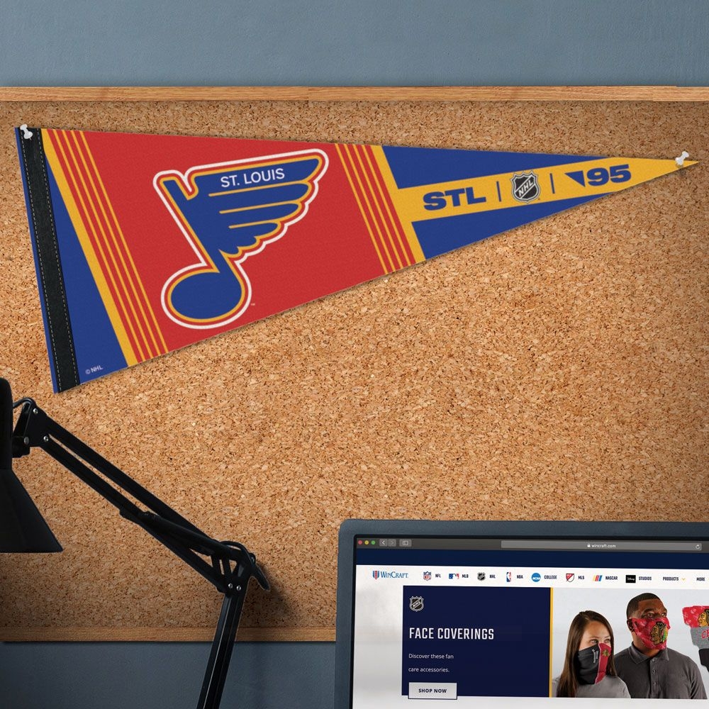St. Louis Blues Reverse Retro Premium NHL Pennant